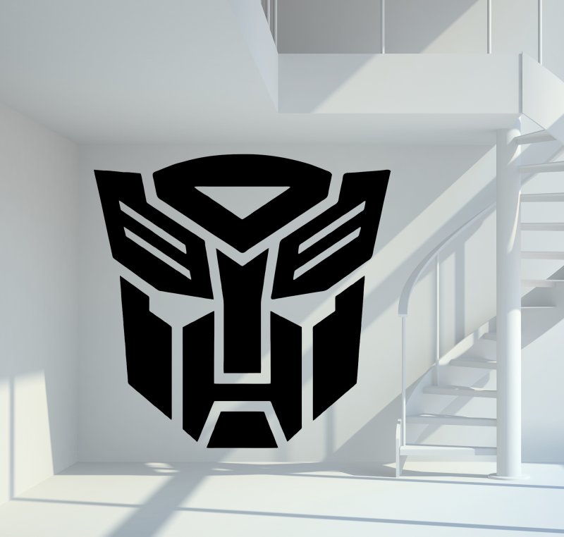 46161 Transformers Maske Wandtattoo